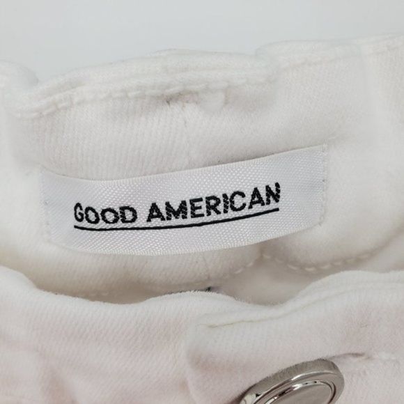 Good American High Waist Distressed Shorts - Picture 7 of 9